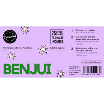 RESINA BENJUI 25 GR....