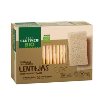 TOSTADAS LENTEJAS 100G BIO...