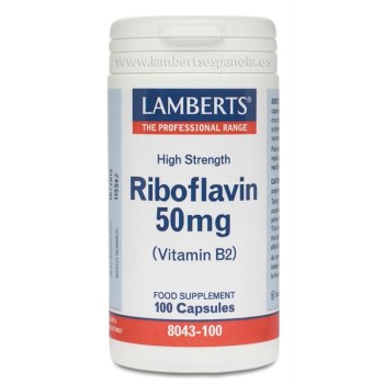 VITAMINA B 2   50MG 100CPS...