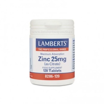 ZINC 25MG 120CAP    LAMBERTS