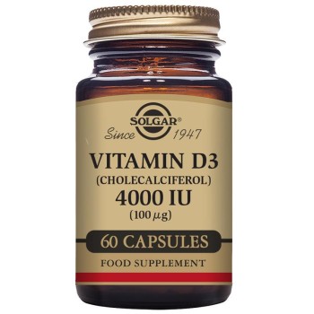 VITAMINA D3   4000UI  60CAP...