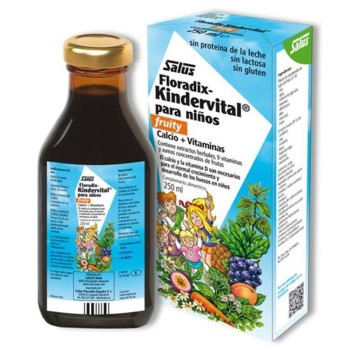 KINDERVITAL FRUITY 250ML SALUS